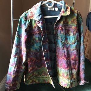 Colorful Denim Jacket